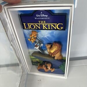 LION KING CultureFly 3Deep VHS Collectible Disney 3D Wall / Desk Art Display NEW